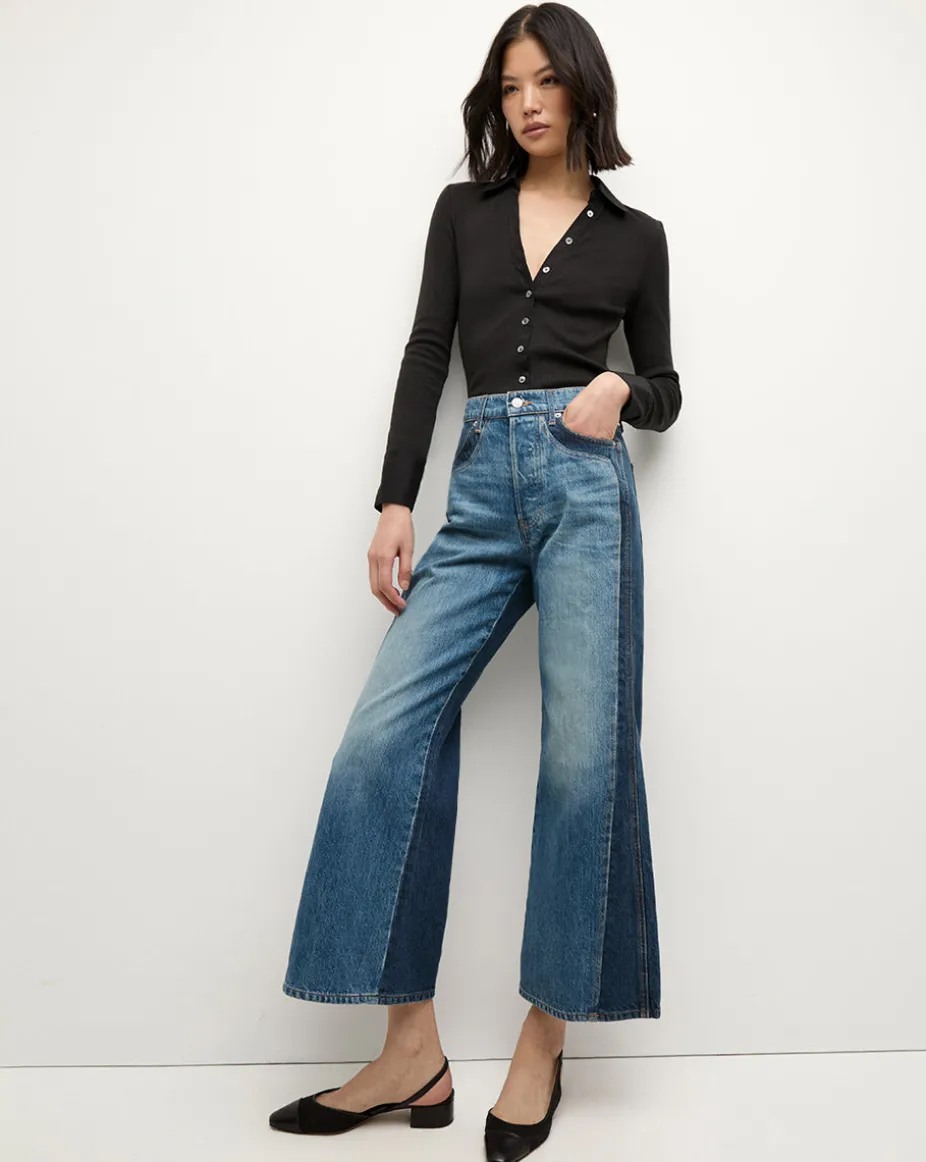 Scottie Button-Down Shirt in Black