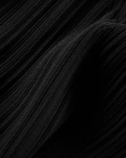 Semma Rib-Knit Tank in Black