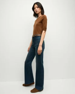 Shana Cashmere Sweater in Brown