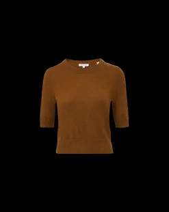 Shana Cashmere Sweater in Brown