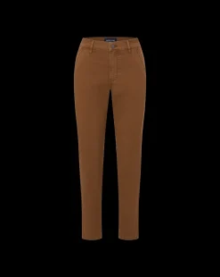 Sia Twill Chinos in Deep Ochre
