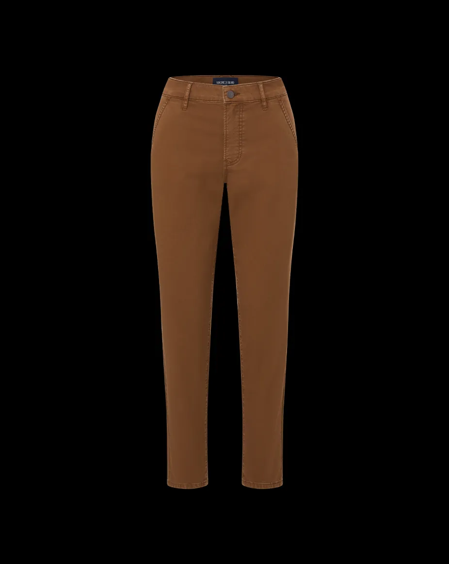 Sia Twill Chinos in Deep Ochre