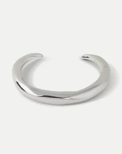 Silver Collar Necklace in Silver