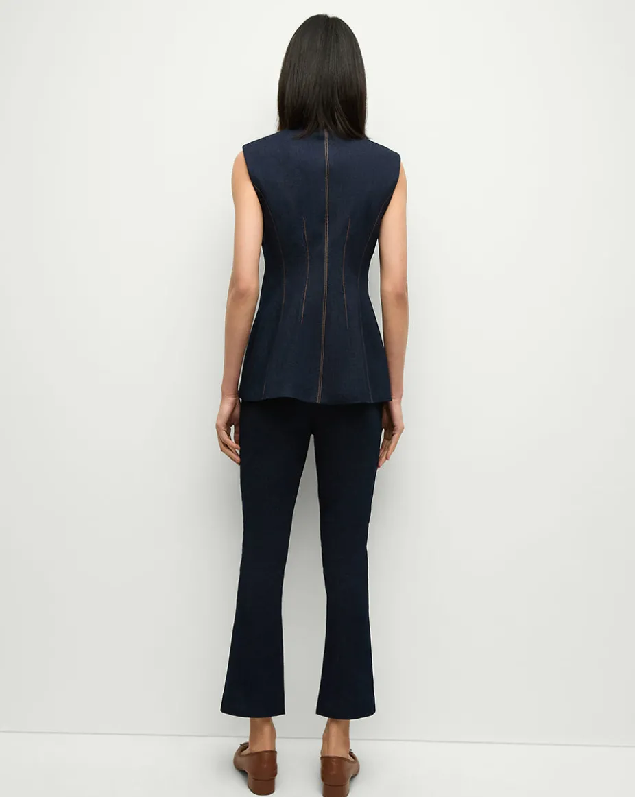 Tani Denim Pant in Dark Oxford