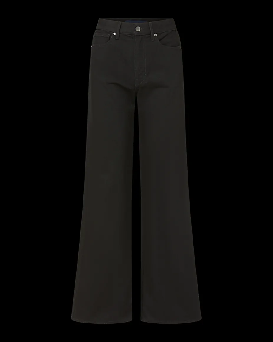 Taylor High Rise Wide Leg in Onyx