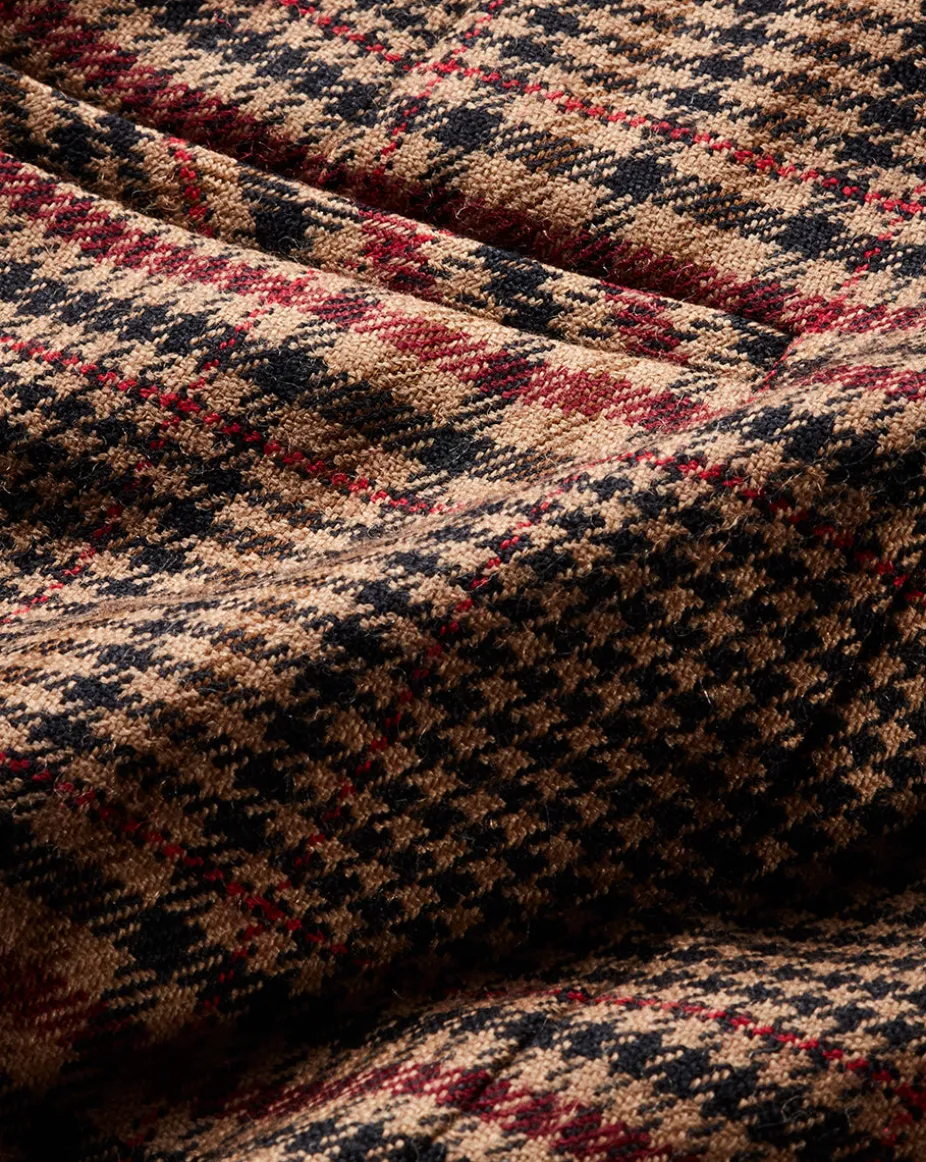 Tonelli Plaid Pants in Camel & Black
