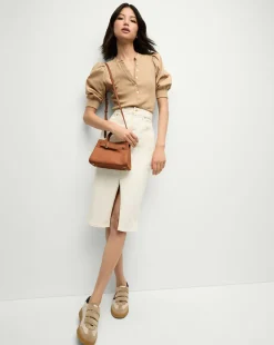 Veronica Beard Mini Dash Bag in Hazelwood