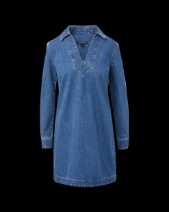 Wasta Denim Dress in Cornflower