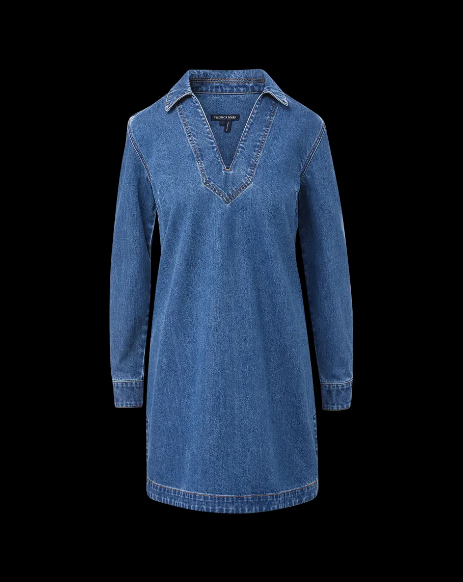 Wasta Denim Dress in Cornflower