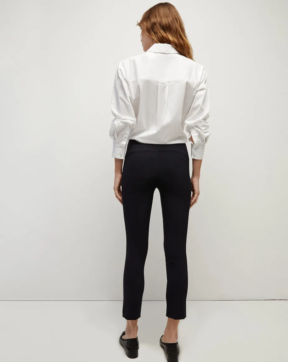 Zip Back Scuba Pant